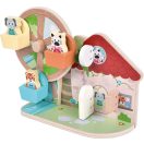 Small Foot - Motorikus játék óriáskerékkel Dzsungel barátai - JátékManufaktúra