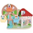 Small Foot - Motorikus játék óriáskerékkel Dzsungel barátai - JátékManufaktúra