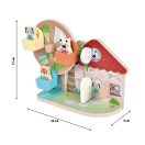 Small Foot - Motorikus játék óriáskerékkel Dzsungel barátai - JátékManufaktúra