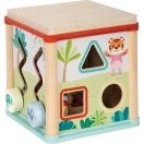 Small Foot - Fa motorikus kocka: Dzsungel barátai - JátékManufaktúra