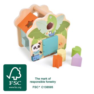 Small Foot - Fa formaberakó: Dzsungel barátai - JátékManufaktúra