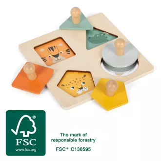Small Foot - Montessori fa puzzle - JátékManufaktúra