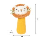 Small Foot - Textil csörgő oroszlán - JátékManufaktúra