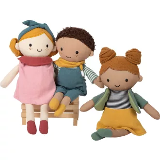 Small Foot - Textil baba Leo - JátékManufaktúra
