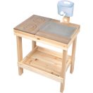 small foot Drevená vonkajšia kuchynka