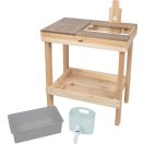 small foot Drevená vonkajšia kuchynka