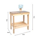 small foot Drevená vonkajšia kuchynka