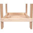 small foot Drevená vonkajšia kuchynka