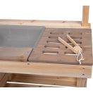 small foot Drevená vonkajšia kuchynka a stánok 2 v 1