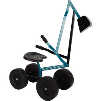 small foot Bager s kolieskami modrý - poškodený obal