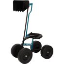 small foot Bager s kolieskami modrý - poškodený obal