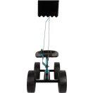 Small Foot - Markoló kerekekkel kék - JátékManufaktúra