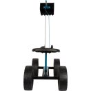 Small Foot - Markoló kerekekkel kék - JátékManufaktúra