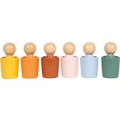 Small Foot - Montessori válogató poharak figurákkal - JátékManufaktúra