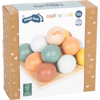 Small Foot – Montessori válogató játék labdákkal