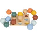 small foot Montessori triediaca hra s loptičkami