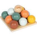 small foot Montessori triediaca hra s loptičkami