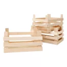 Small Foot - Nagy élelmiszeres rekeszkészlet (3 db) - JátékManufaktúra