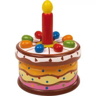 Small Foot - Zenélő doboz - születésnapi torta - JátékManufaktúra