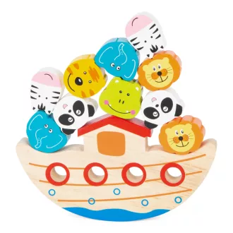 Small Foot - Motorikus játék - Egyensúlyozó bárka - JátékManufaktúra