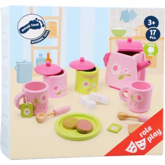 Small Foot - Fa teakészlet - Rose - JátékManufaktúra