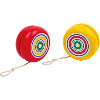 Small Foot - Fa jojó Spirál piros 1 db - JátékManufaktúra