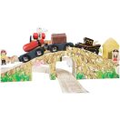 Small Foot - Fa vonatpálya kalózok - JátékManufaktúra