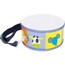 Small Foot - Fa hangszerkészlet - dob és állatok - JátékManufaktúra