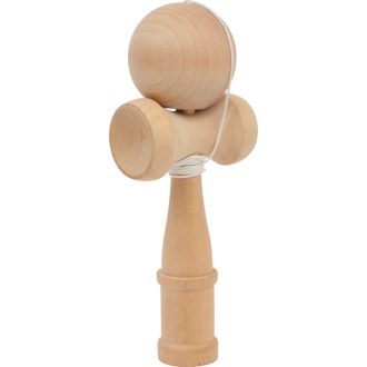 Small Foot - Fa ügyességi játék - Kendama (natúr) - JátékManufaktúra