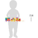 Small Foot - Színes vonat - JátékManufaktúra