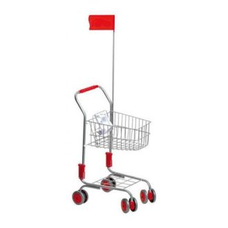 Small Foot - Ezüst bevásárlókocsi - JátékManufaktúra