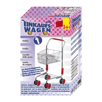 Small Foot - Ezüst bevásárlókocsi - JátékManufaktúra