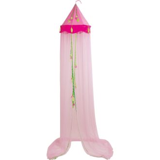 Small Foot - Baldachin rózsaszín rózsákkal - JátékManufaktúra