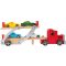 Small Foot - Fa kamion autókkal - JátékManufaktúra