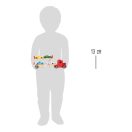 Small Foot - Fa kamion autókkal - JátékManufaktúra