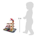 Small Foot - Fa parkoló gyors lejtővel - JátékManufaktúra