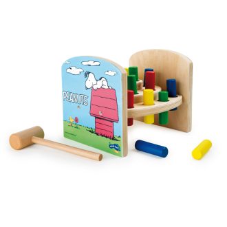 Small Foot - Fa kalapálós játék Peanuts - JátékManufaktúra