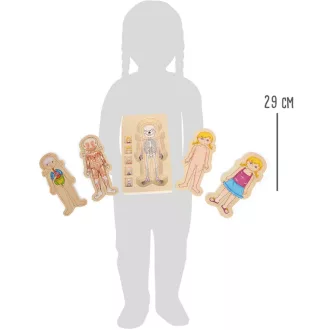 Small Foot - Fa puzzle - Anatómia - JátékManufaktúra