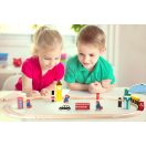 Small Foot - Fa vonatpálya Paddington 43 db - JátékManufaktúra