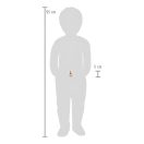 Small Foot - Fa pörgettyű Bohóc készlet 6 db - JátékManufaktúra