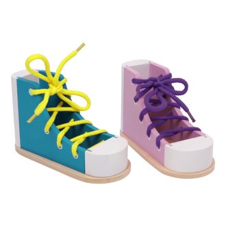 Small Foot - Cipőkötő gyakorló készlet 2 db - JátékManufaktúra