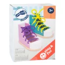 Small Foot - Cipőkötő gyakorló készlet 2 db - JátékManufaktúra