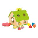 Small Foot - Fa bedobó ház gyümölcsökkel - JátékManufaktúra