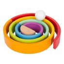 Small Foot - Fa készségfejlesztő szivárvány - JátékManufaktúra