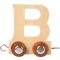 Small Foot - Fa vonat sínpályához - B betű - JátékManufaktúra