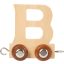 Small Foot - Fa vonat sínpályához - B betű - JátékManufaktúra