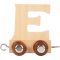 Small Foot - Fa vonat sínpályához - E betű - JátékManufaktúra