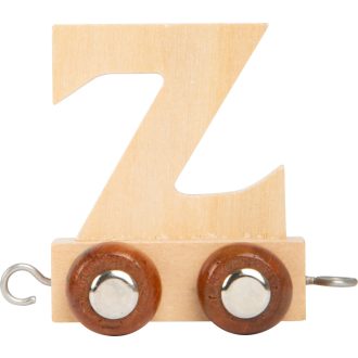 Small Foot - Fa vonat sínpályához - Z betű - JátékManufaktúra