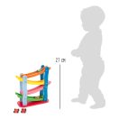 Small Foot - Fa versenypálya 4 autóval - JátékManufaktúra