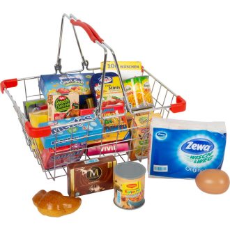 Small Foot - Fém bevásárlókosár - JátékManufaktúra